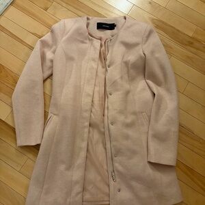 Vero Moda Blush Pink peacoat